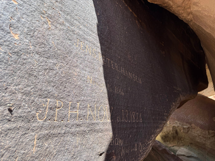 The Railroad Rock Saga… History leaves clues in the San Rafael Swell. And it's personal…