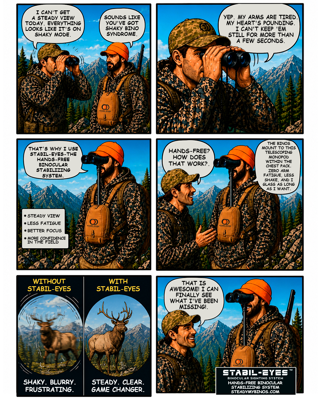 A Story of Shaky Bino Syndrome and 1 Hunter's Strategy For Beating It…