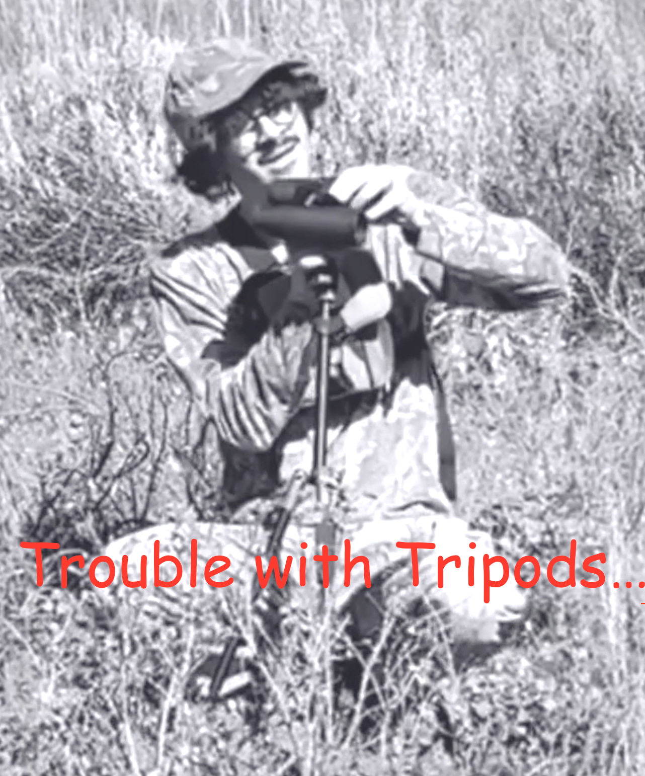 Trouble With Tripods… It'd be even more funny if it weren't so true!