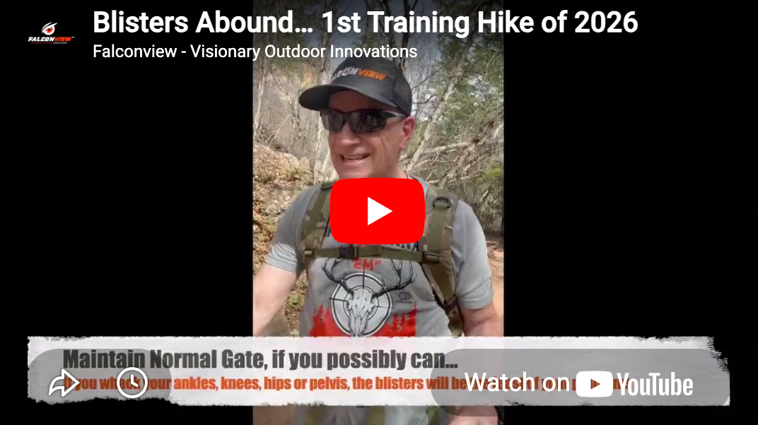 Blisters Abound… 1st Training Hike of 2026