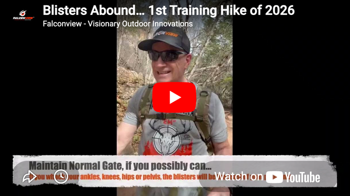 Blisters Abound… 1st Training Hike of 2026