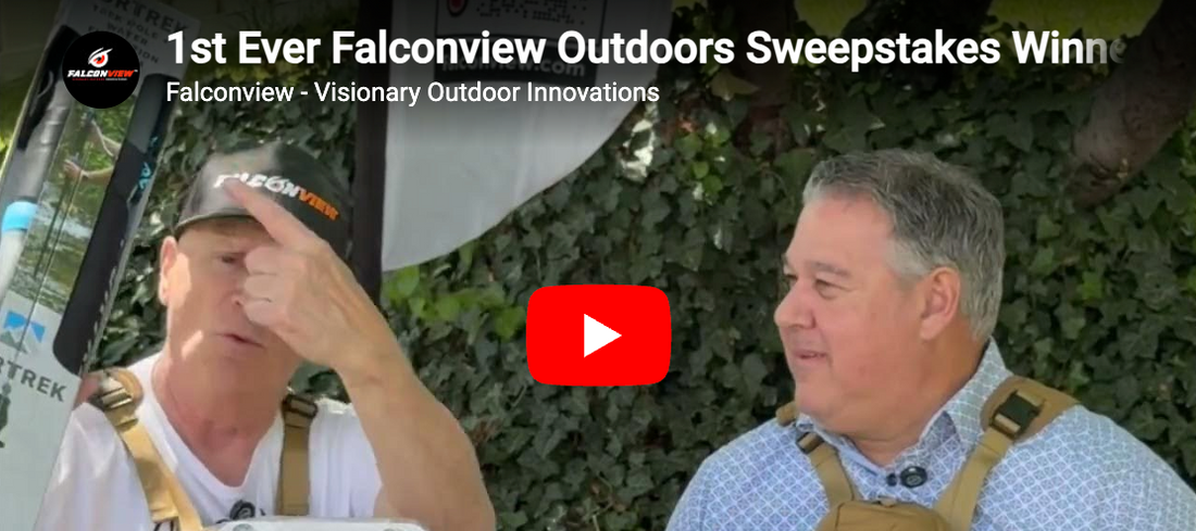 1st Ever Falconview Outdoors Sweepstakes Winner… Here's what he won!