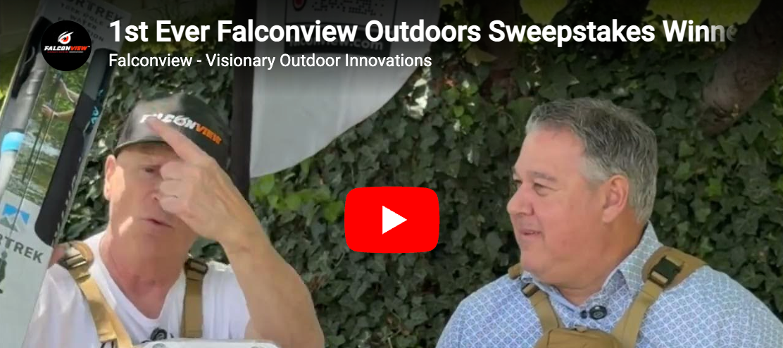 1st Ever Falconview Outdoors Sweepstakes Winner… Here's what he won!