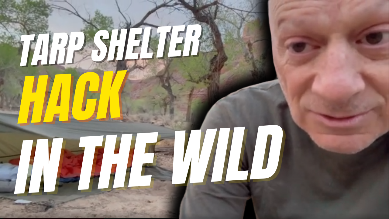 Backcountry Tarp Camping Like a Pro: Stabil-Eyes™ Inventor’s Minimalist Setup in the Utah Wilderness