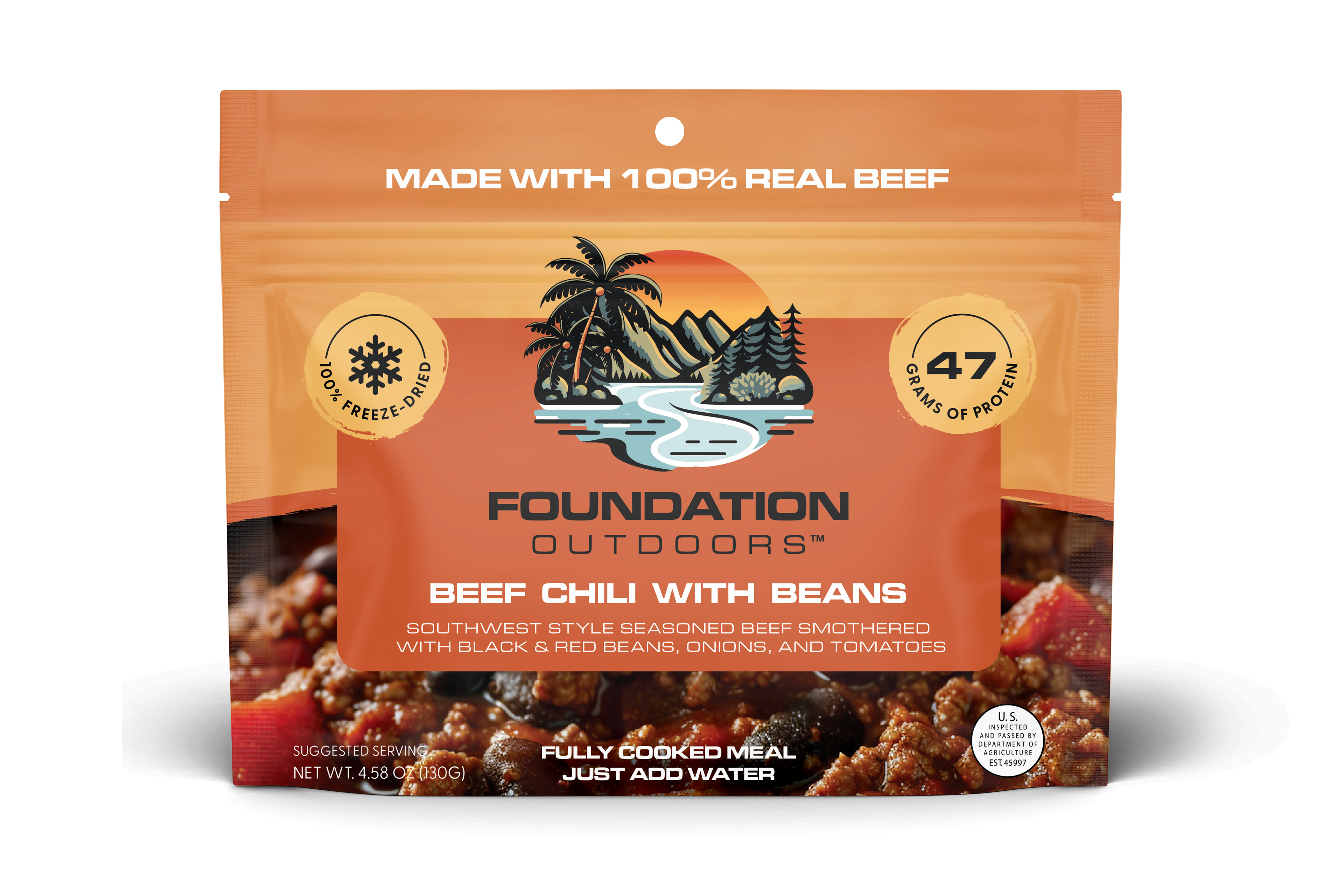 Beef Chili with Beans Meal