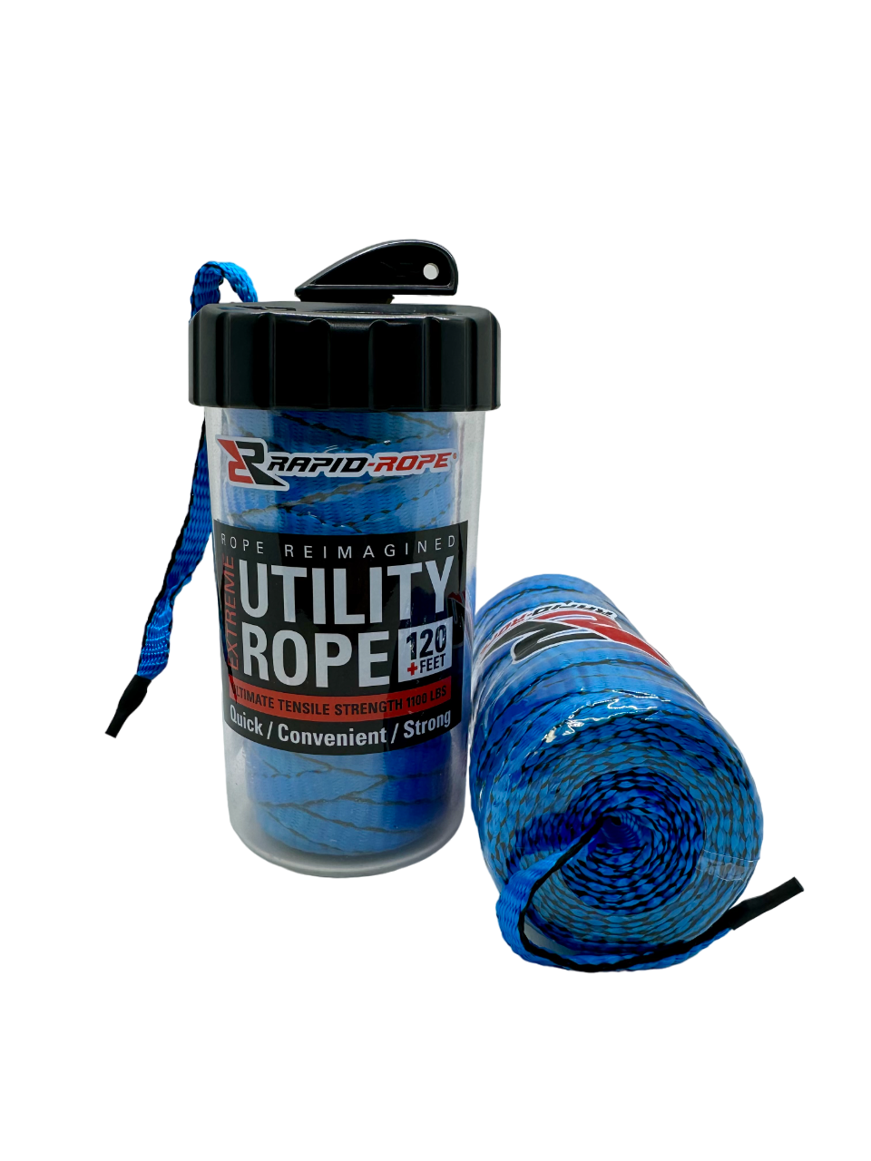 Rapid Rope Canisters | Rope In a Can | 120 Feet | 1100 lb Test | USA Made!