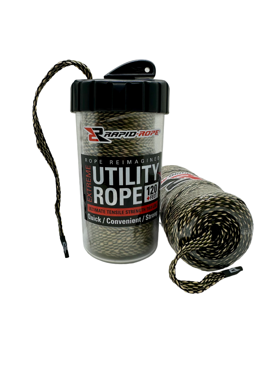 Rapid Rope Canisters | Rope In a Can | 120 Feet | 1100 lb Test | USA Made!