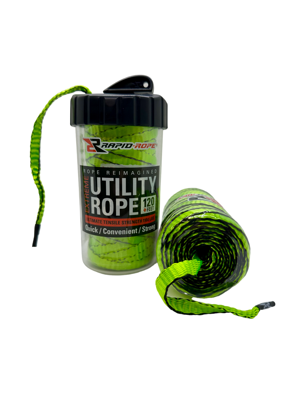 Rapid Rope Canisters | Rope In a Can | 120 Feet | 1100 lb Test | USA Made!