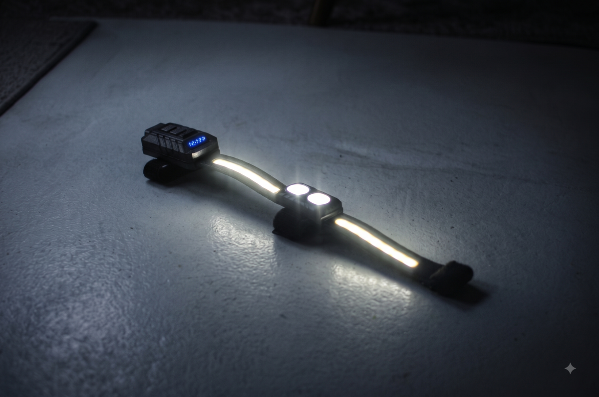 Single Only Straplights™ Backpack Lighting System