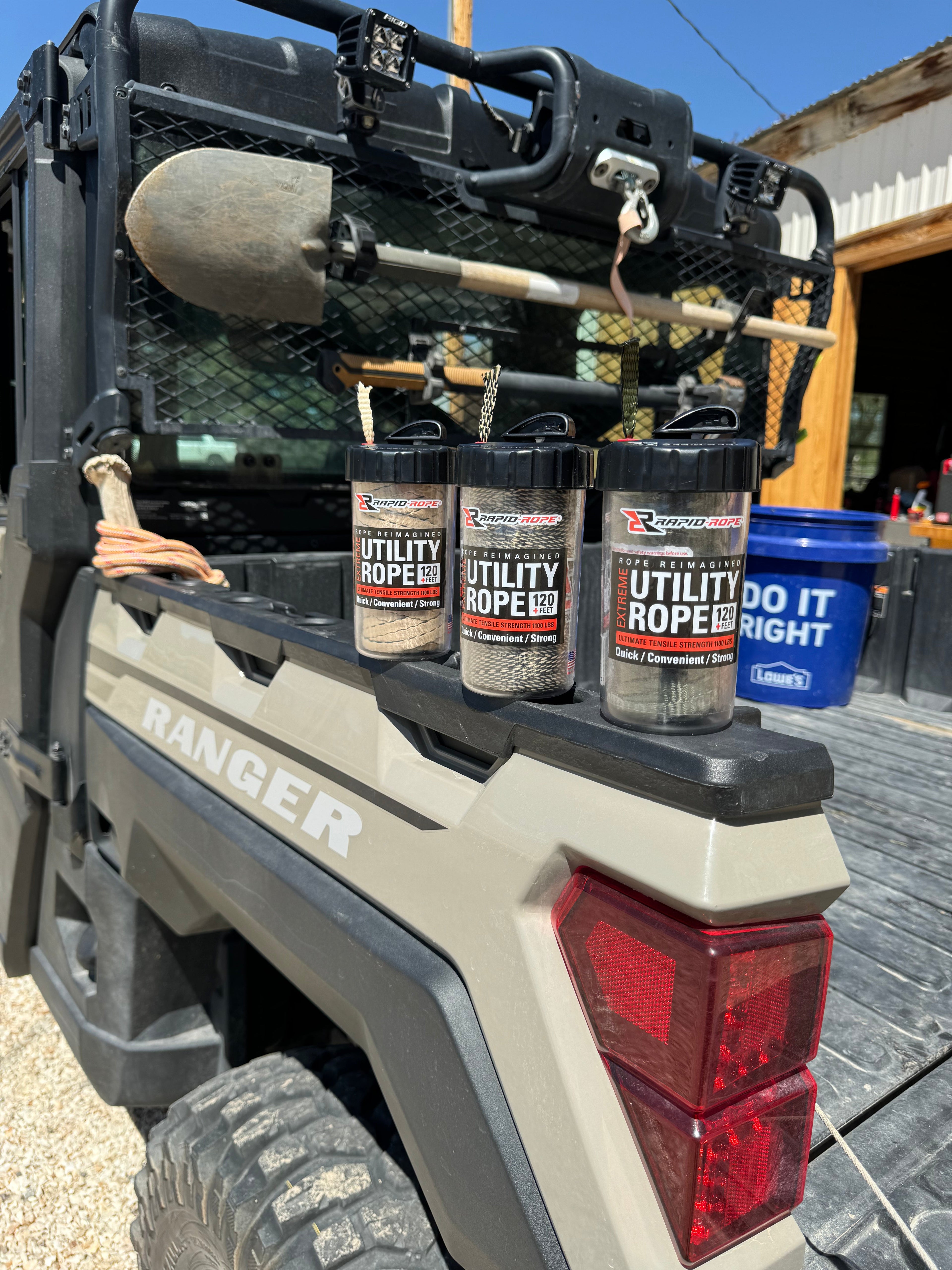 Rapid Rope Canisters | Rope In a Can | 120 Feet | 1100 lb Test | USA Made!
