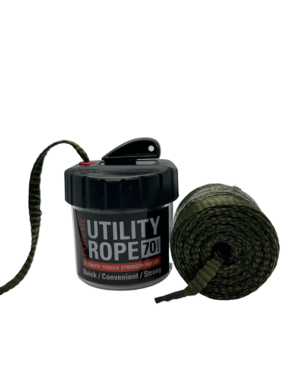 Rapid Rope Canisters | Rope In a Can | 120 Feet | 1100 lb Test | USA Made!