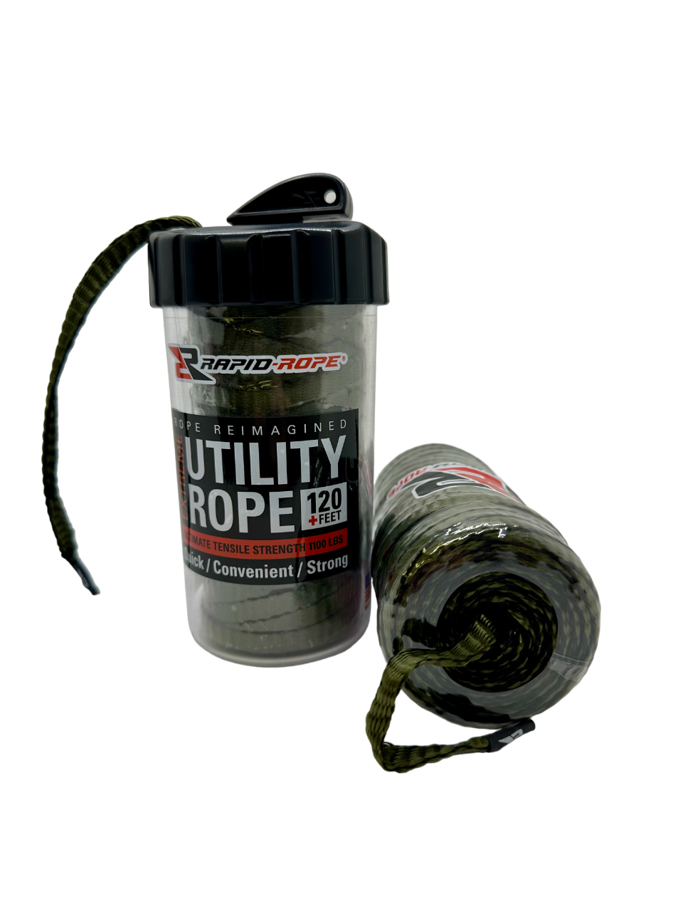 Rapid Rope Canisters | Rope In a Can | 120 Feet | 1100 lb Test | USA Made!