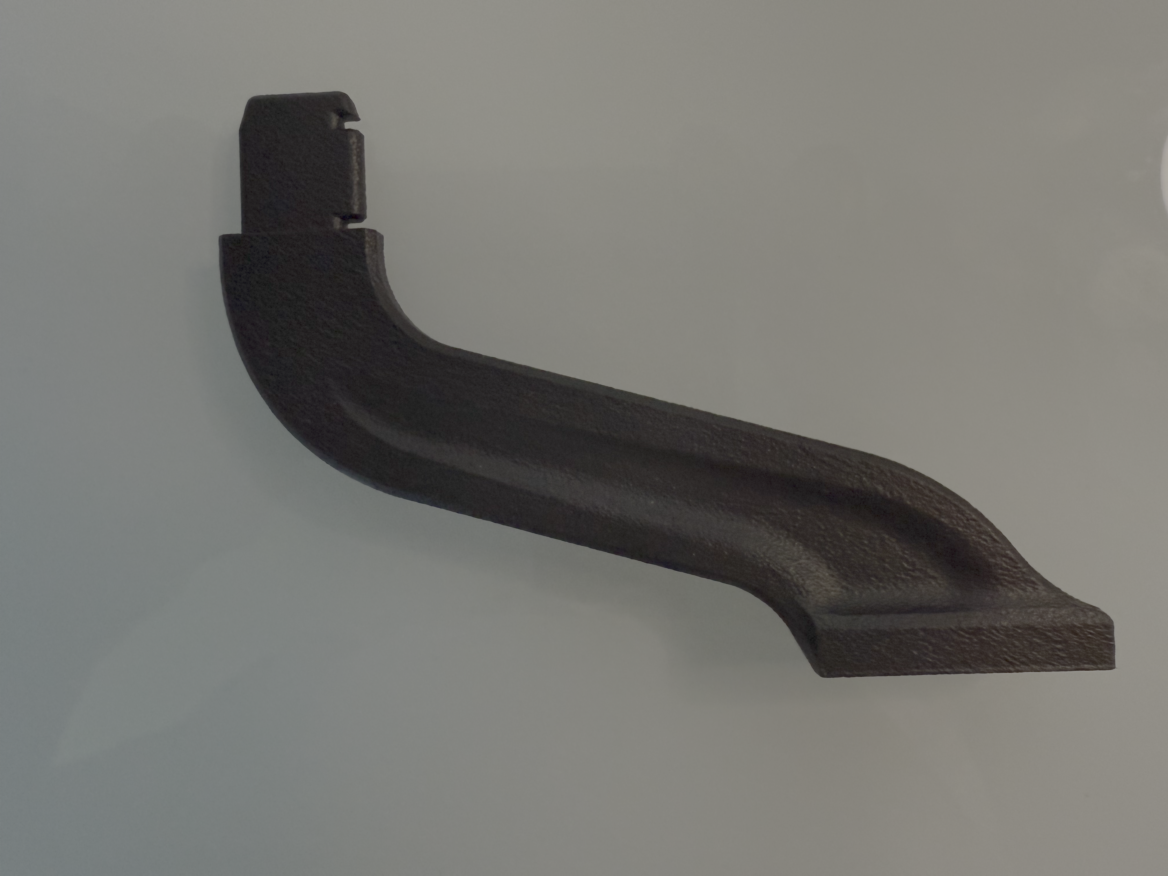 Black rangefinder adapter for Stabil-Eyes™ on a white background.