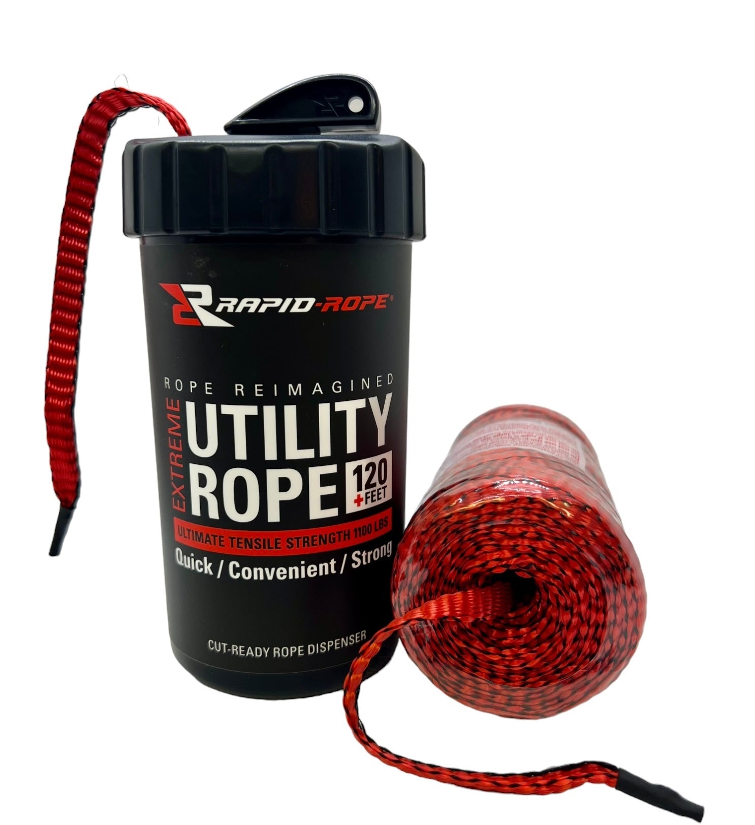 Rapid Rope Canisters | Rope In a Can | 120 Feet | 1100 lb Test | USA Made!