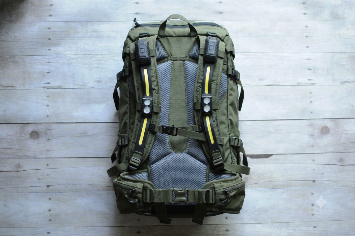 Straplights Set Backpack and Harness Light Attachment (2 Units)