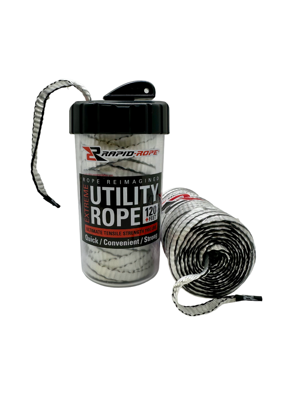 Rapid Rope Canisters | Rope In a Can | 120 Feet | 1100 lb Test | USA Made!