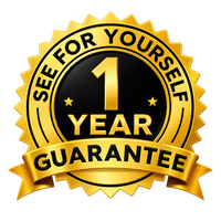 See For Yourself 1-Year Guarantee seal