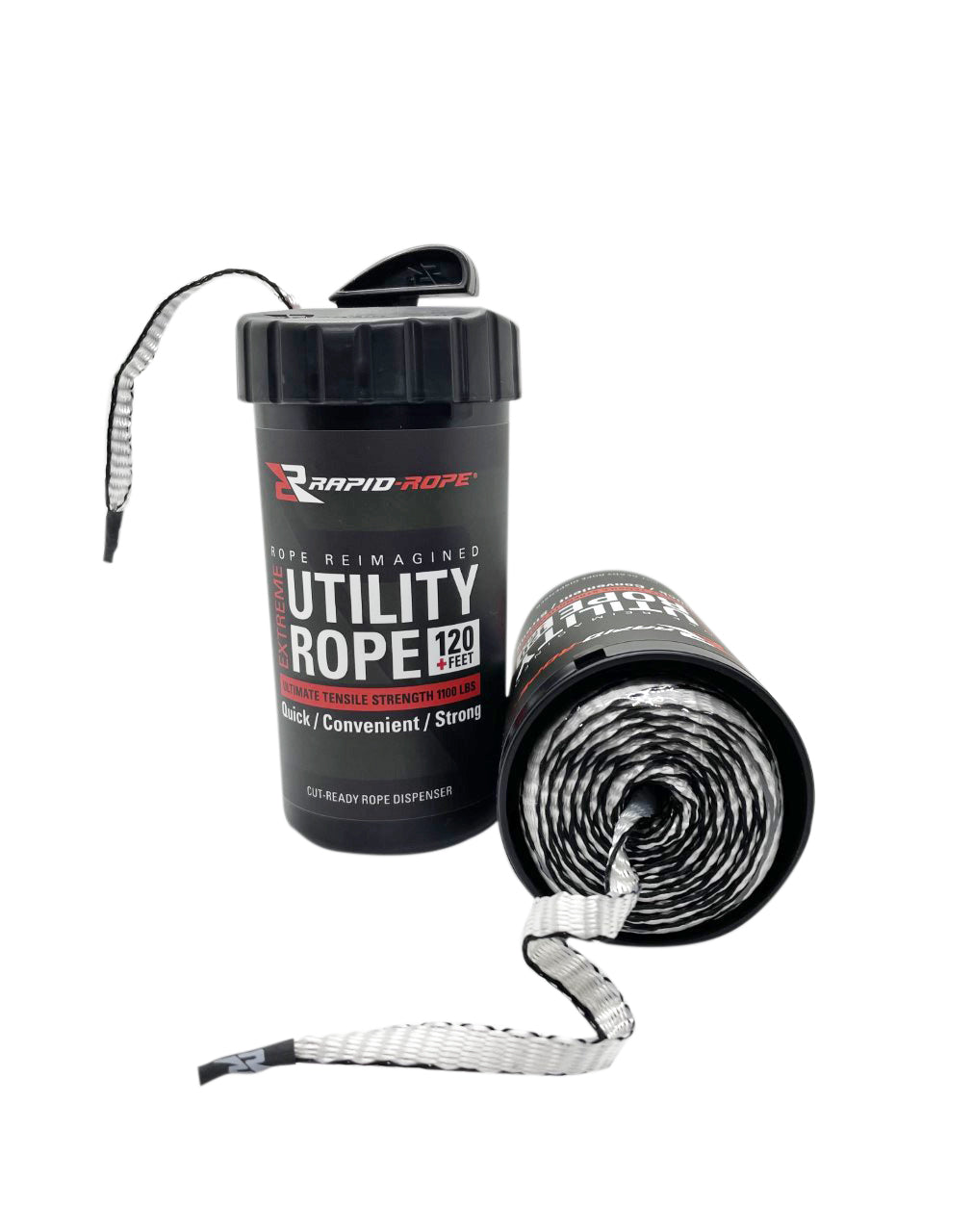 Rapid Rope Canisters | Rope In a Can | 120 Feet | 1100 lb Test | USA Made!