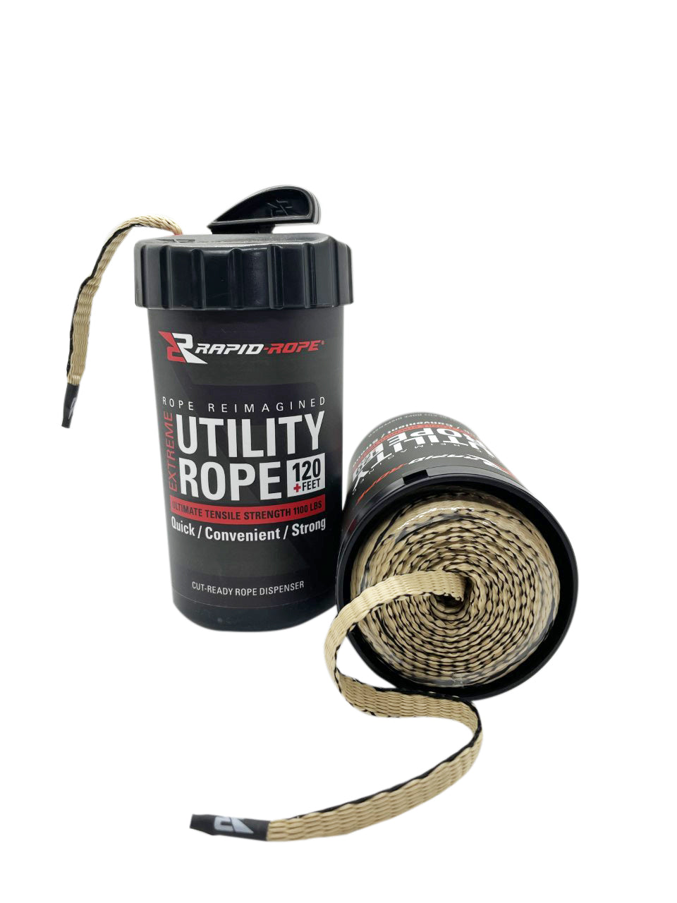 Rapid Rope Canisters | Rope In a Can | 120 Feet | 1100 lb Test | USA Made!