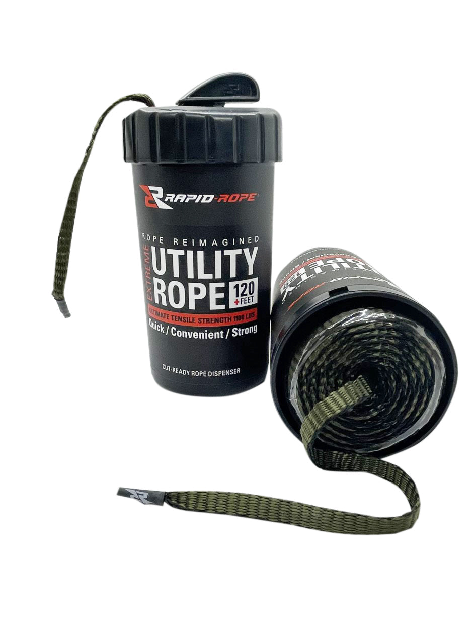 Rapid Rope Canisters | Rope In a Can | 120 Feet | 1100 lb Test | USA Made!