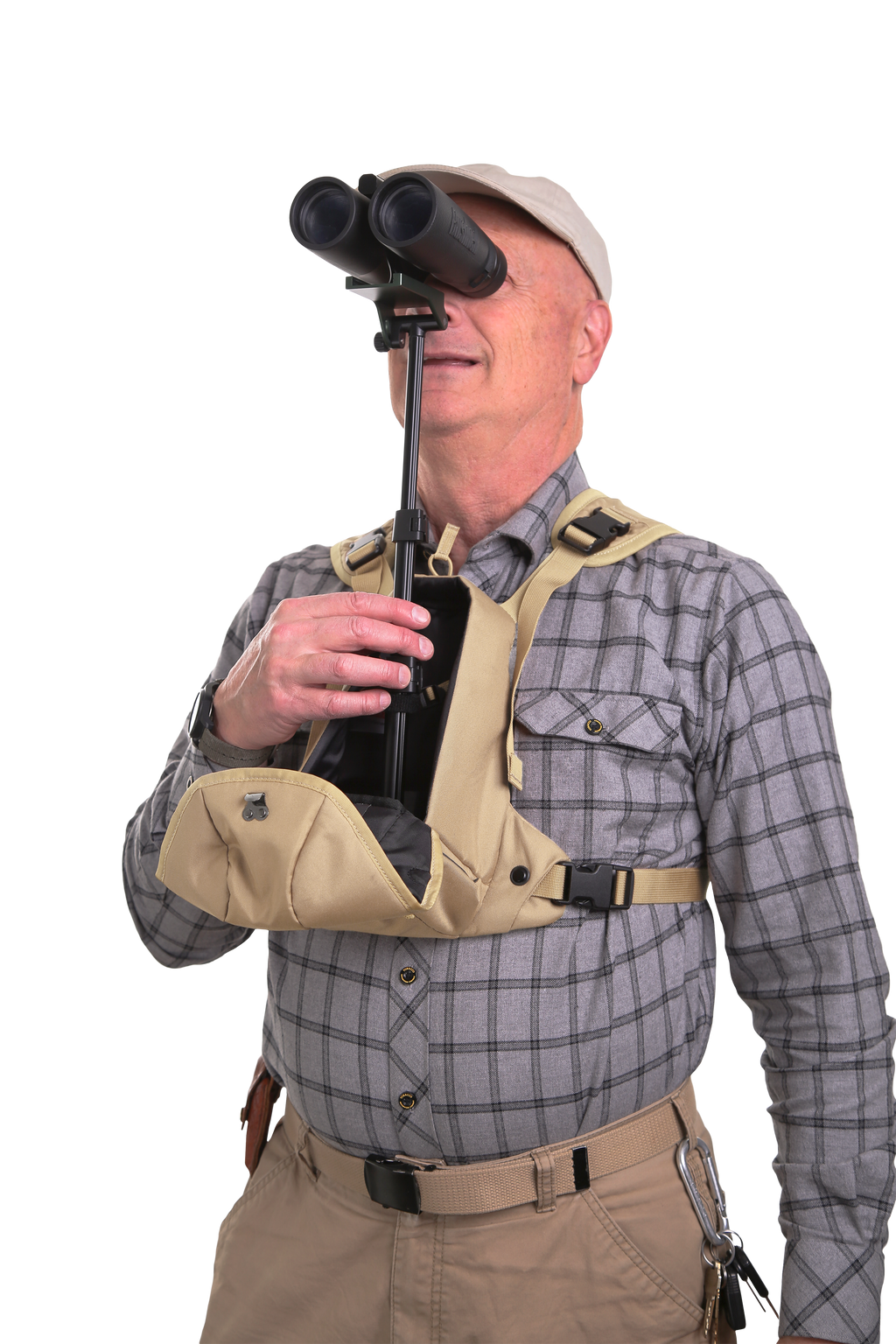 Stabil-Eyes™ Binocular Sighting System™ for hands-free, fatigue free glassing