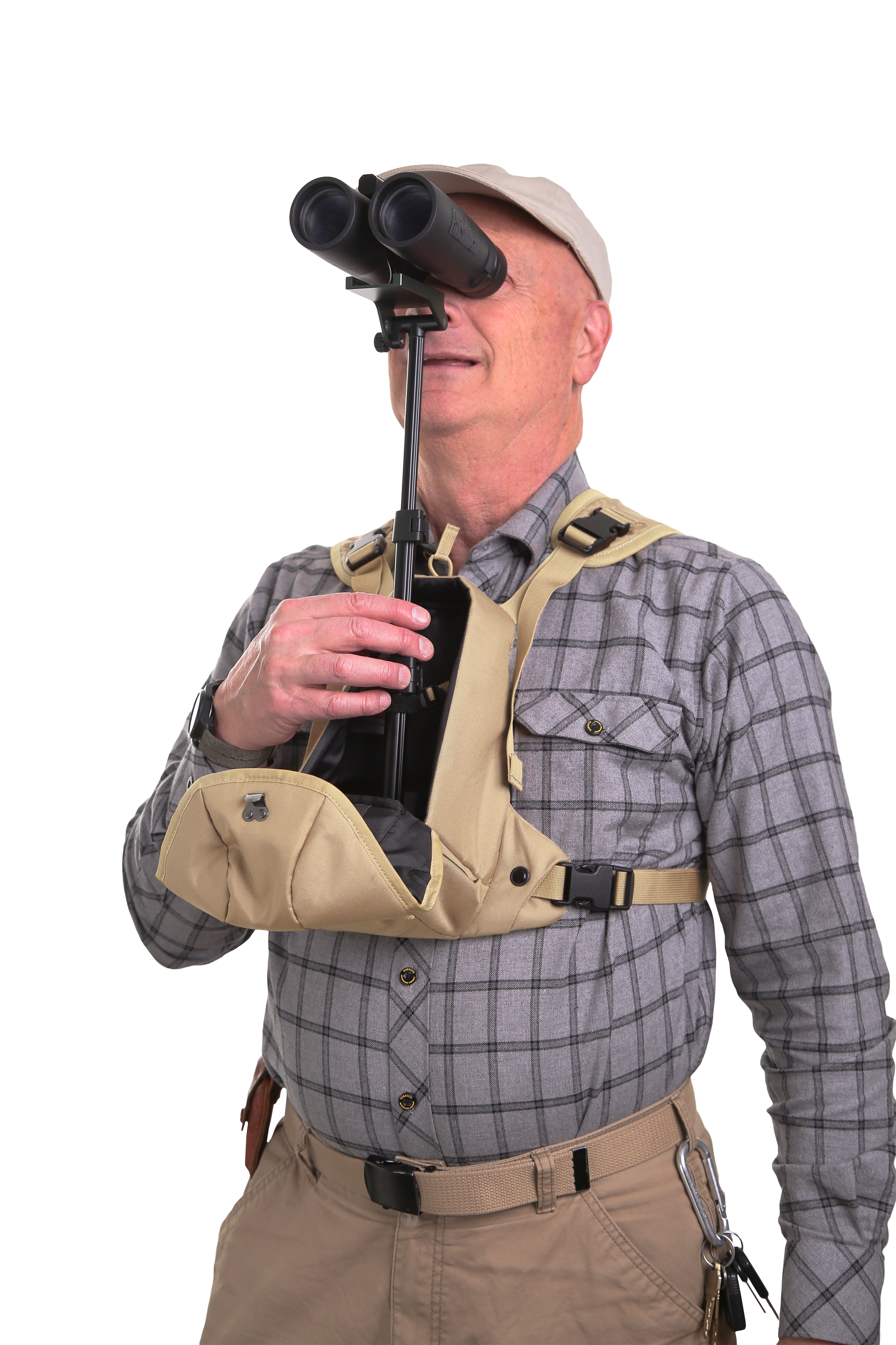 Stabil-Eyes™ Binocular Sighting System™ for hands-free, fatigue free glassing
