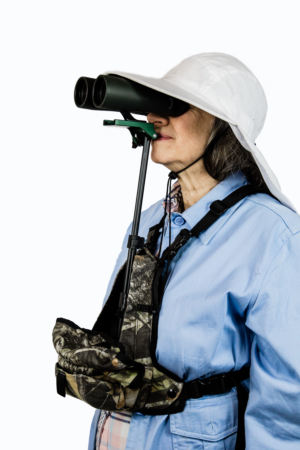 Stabil-Eyes™ Binocular Sighting System™ for hands-free, fatigue free glassing