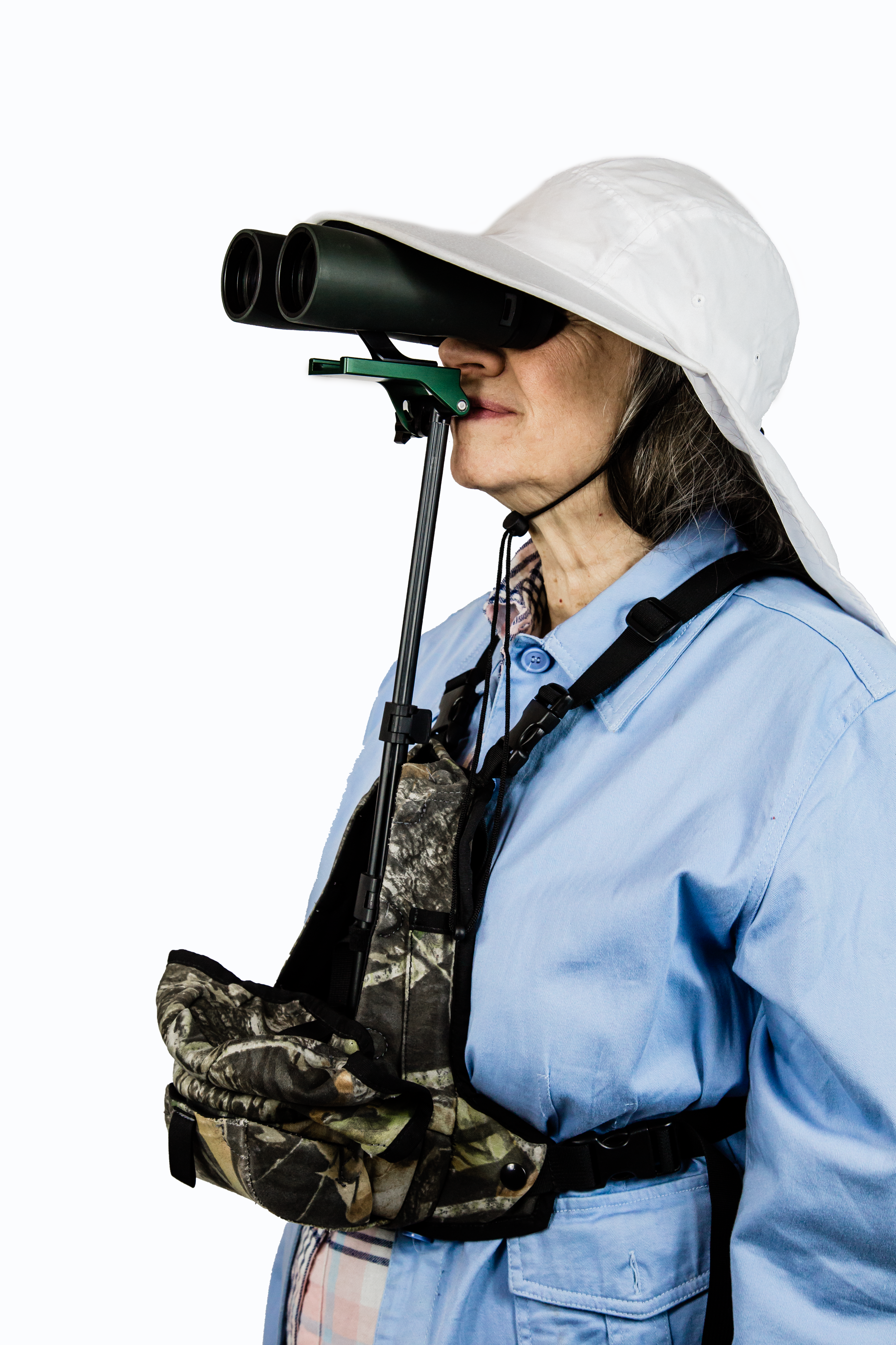 Stabil-Eyes™ Binocular Sighting System™ for hands-free, fatigue free glassing