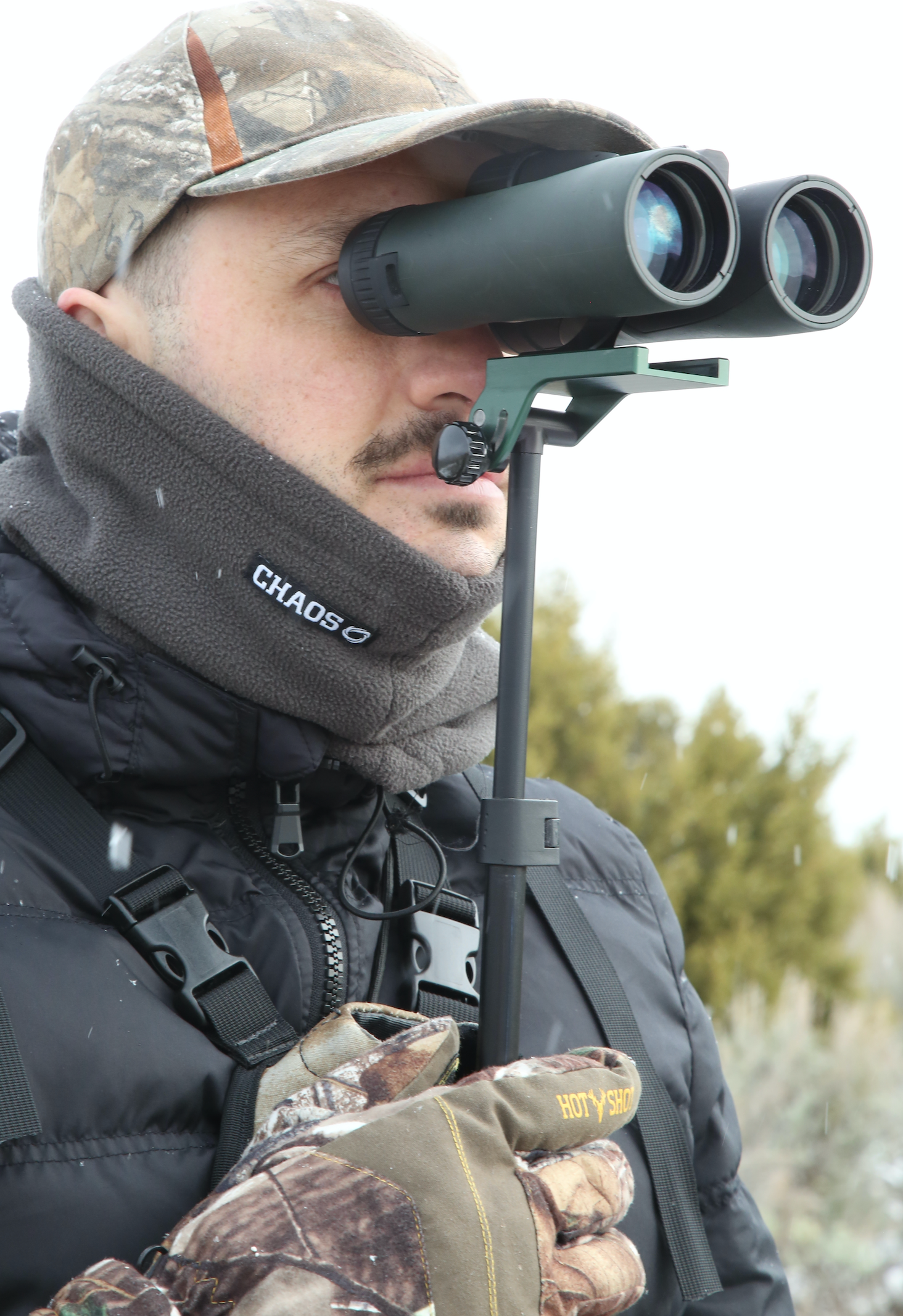 Stabil-Eyes™ Binocular Sighting System™ for hands-free, fatigue free glassing